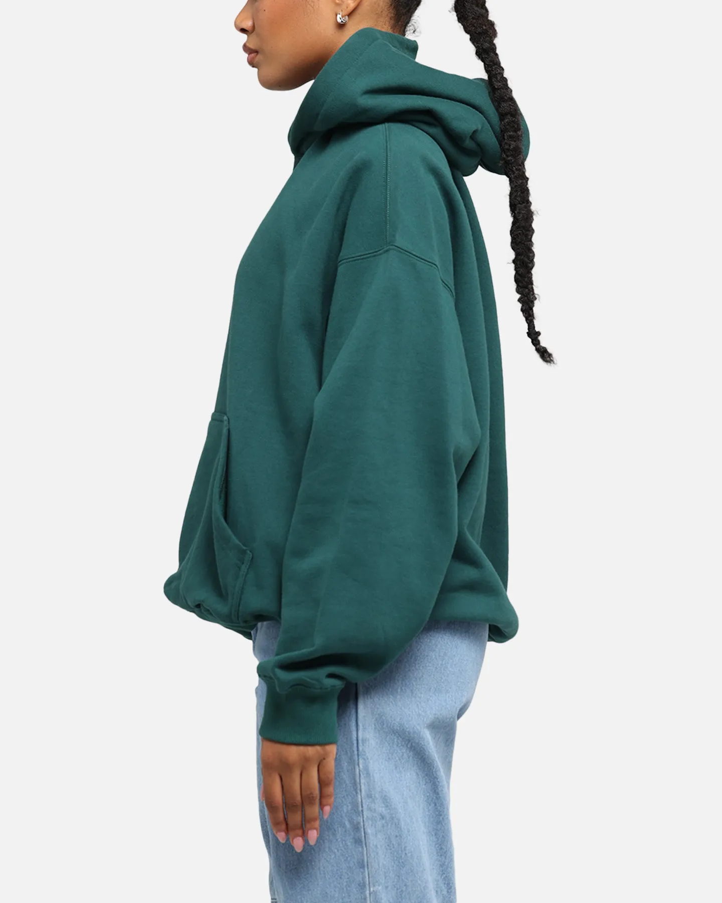 Majestic Athletic New York Yankees Mid Crest Boxy Hoodie Emerald sold by Culture Kings product image thumbnail 5