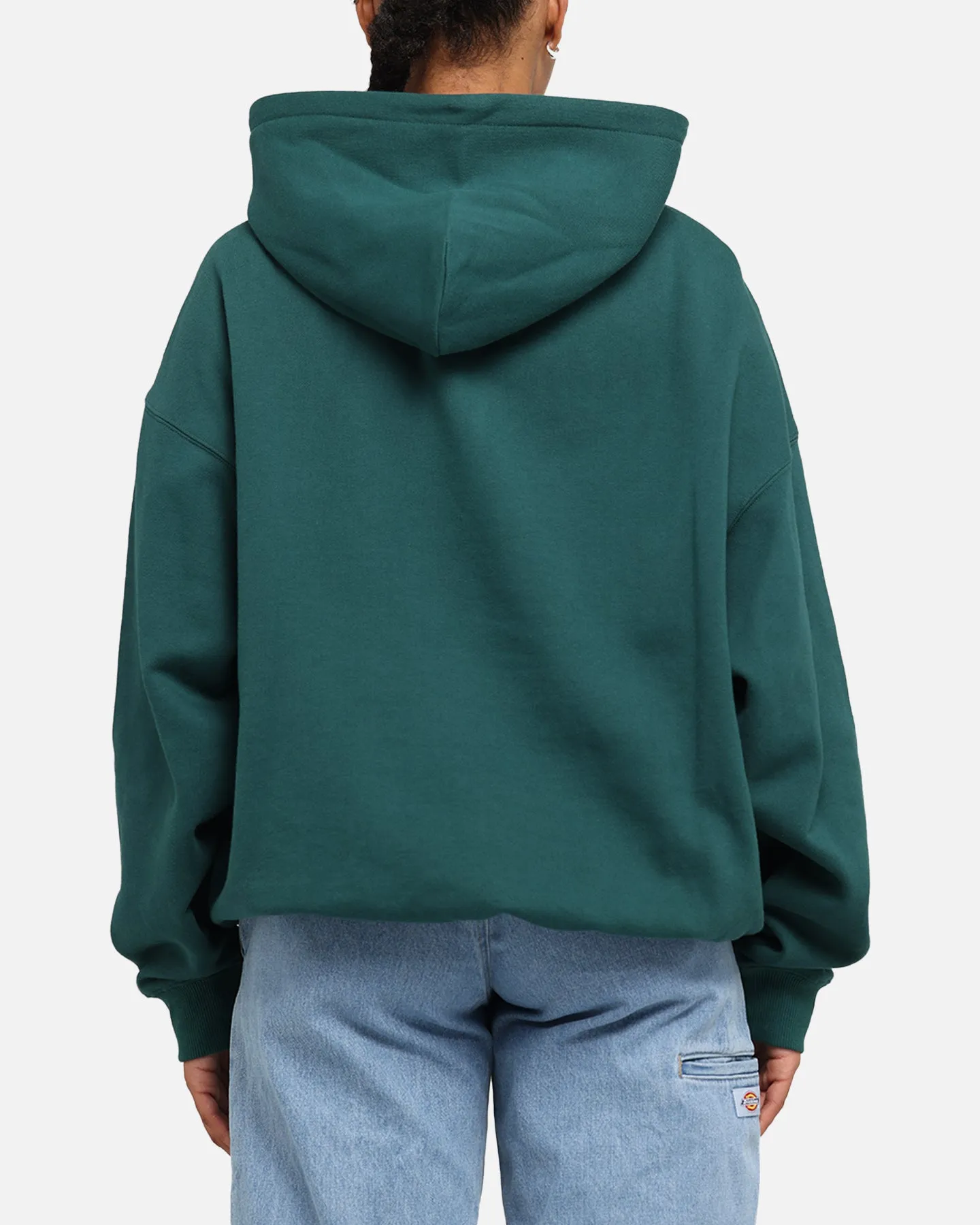 Majestic Athletic New York Yankees Mid Crest Boxy Hoodie Emerald sold by Culture Kings product image thumbnail 3
