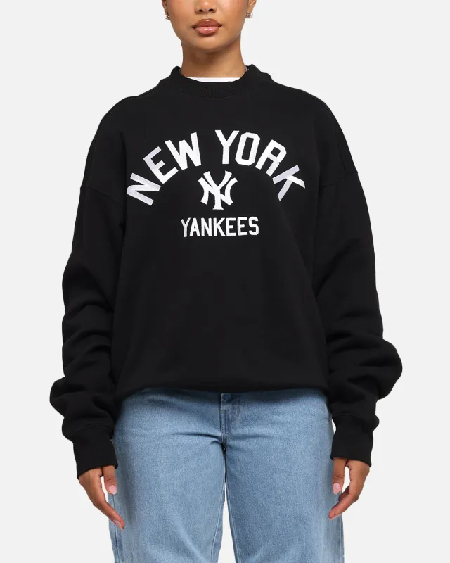 Majestic Athletic New York Yankees Arch Boxy Crewneck Black sold by Culture Kings