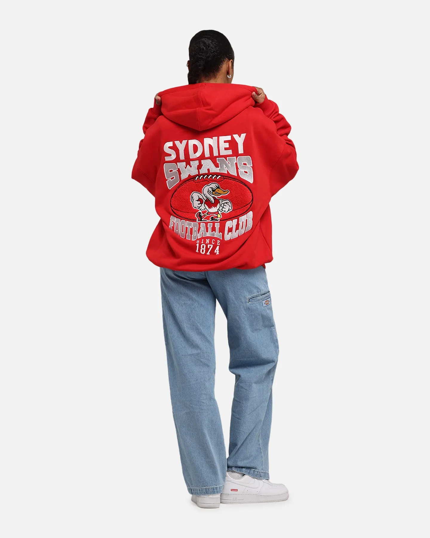 Mitchell & Ness Sydney Swans Team Hoodie Red sold by Culture Kings product image thumbnail 3