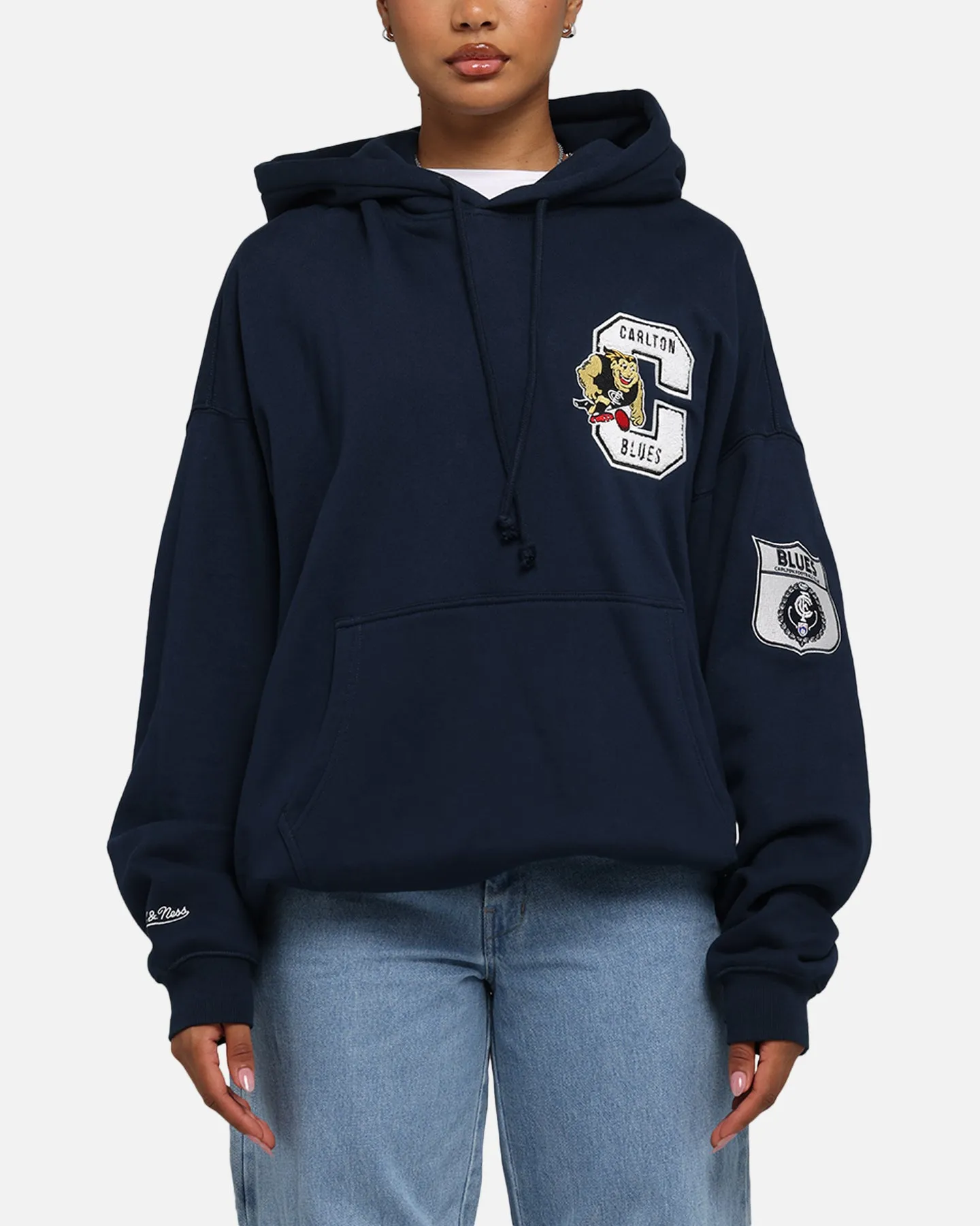 Mitchell & Ness Carlton Blues Team Hoodie Navy sold by Culture Kings product image thumbnail 2