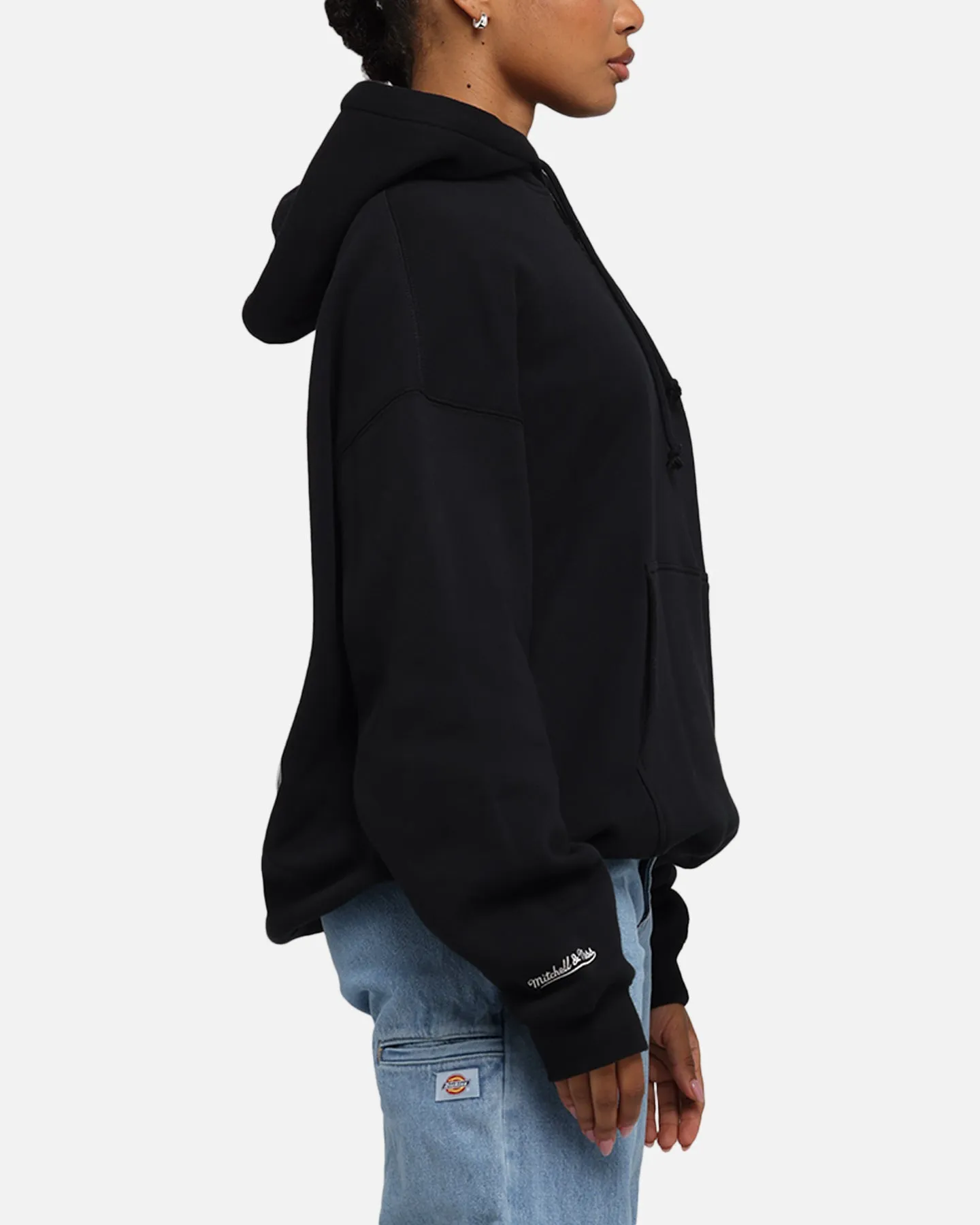 Mitchell & Ness Collingwood Magpies Team Hoodie Solid Black sold by Culture Kings product image thumbnail 5