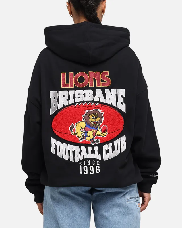 Mitchell & Ness Brisbane Lions Team Hoodie Solid Black sold by Culture Kings