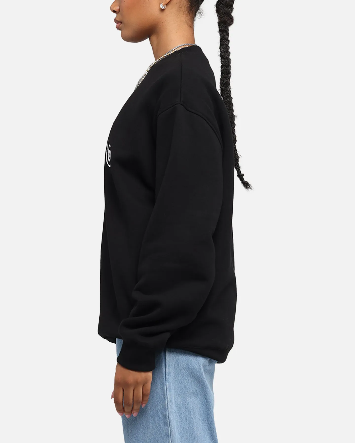 S Double Shawn Script Crewneck Black sold by Culture Kings product image thumbnail 5