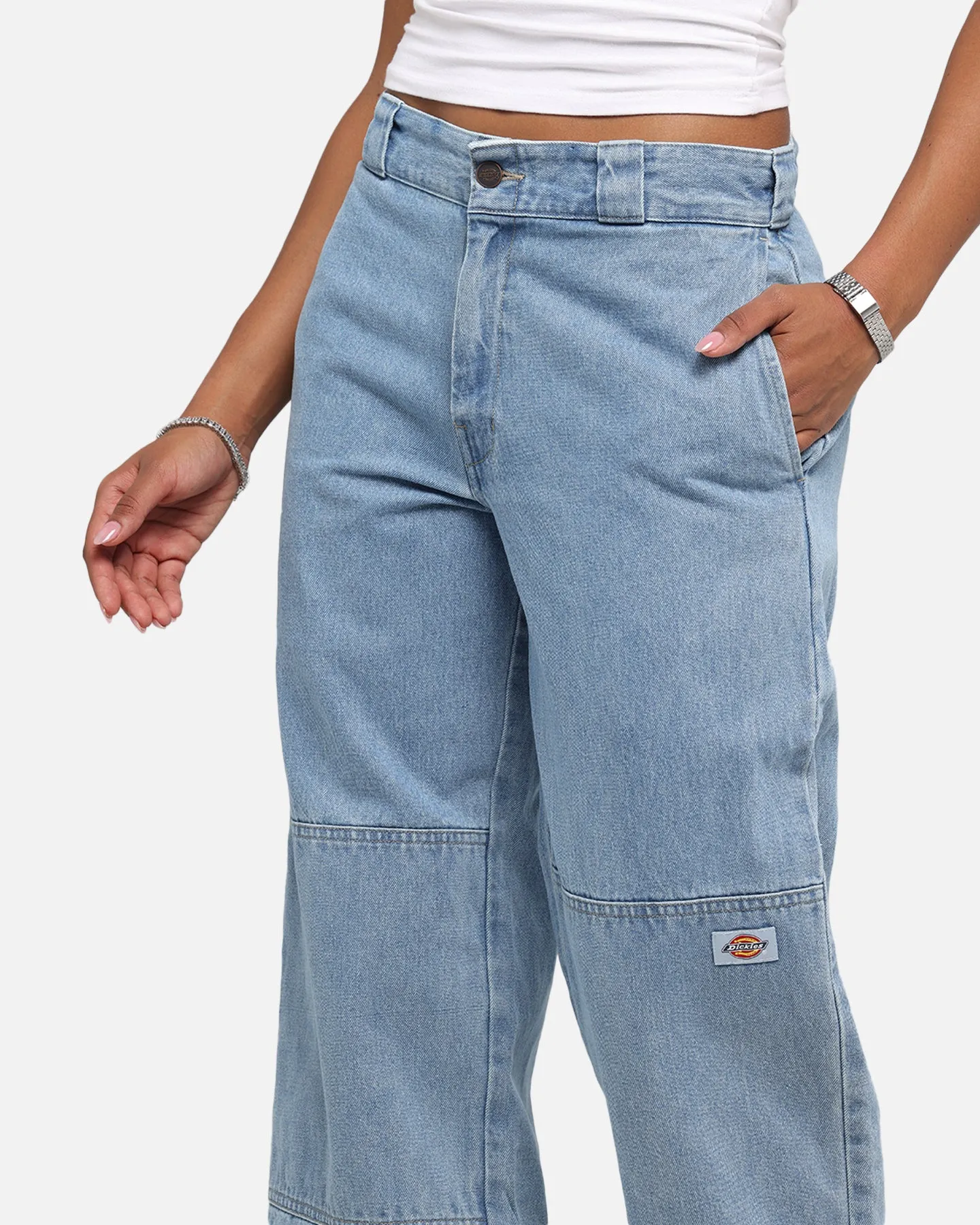 Dickies 82-283AU Denim Jeans Light Indigo sold by Culture Kings product image thumbnail 3