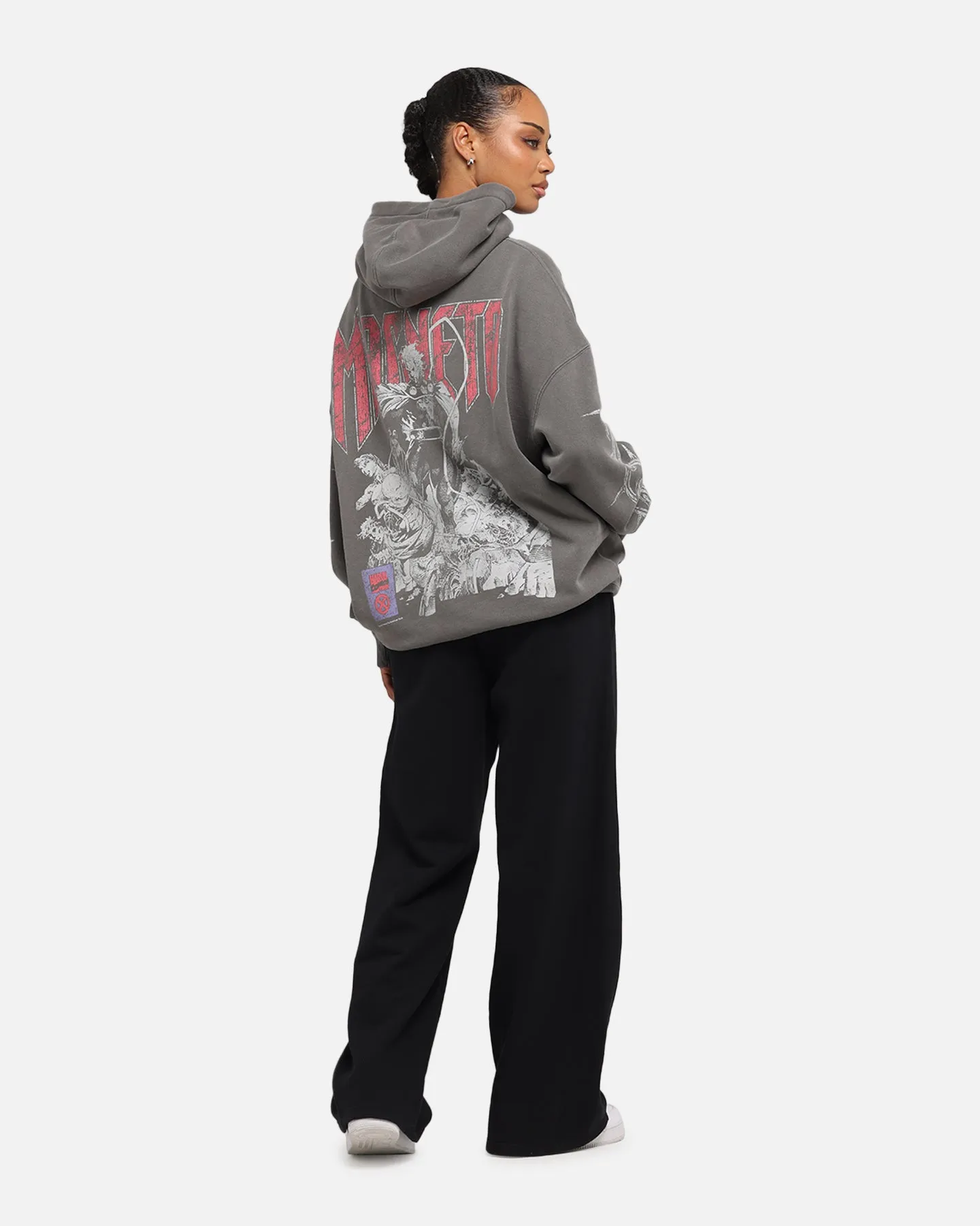American Thrift Marvel X-Men Magneto Premium Hoodie Washed Charcoal sold by Culture Kings product image thumbnail 4