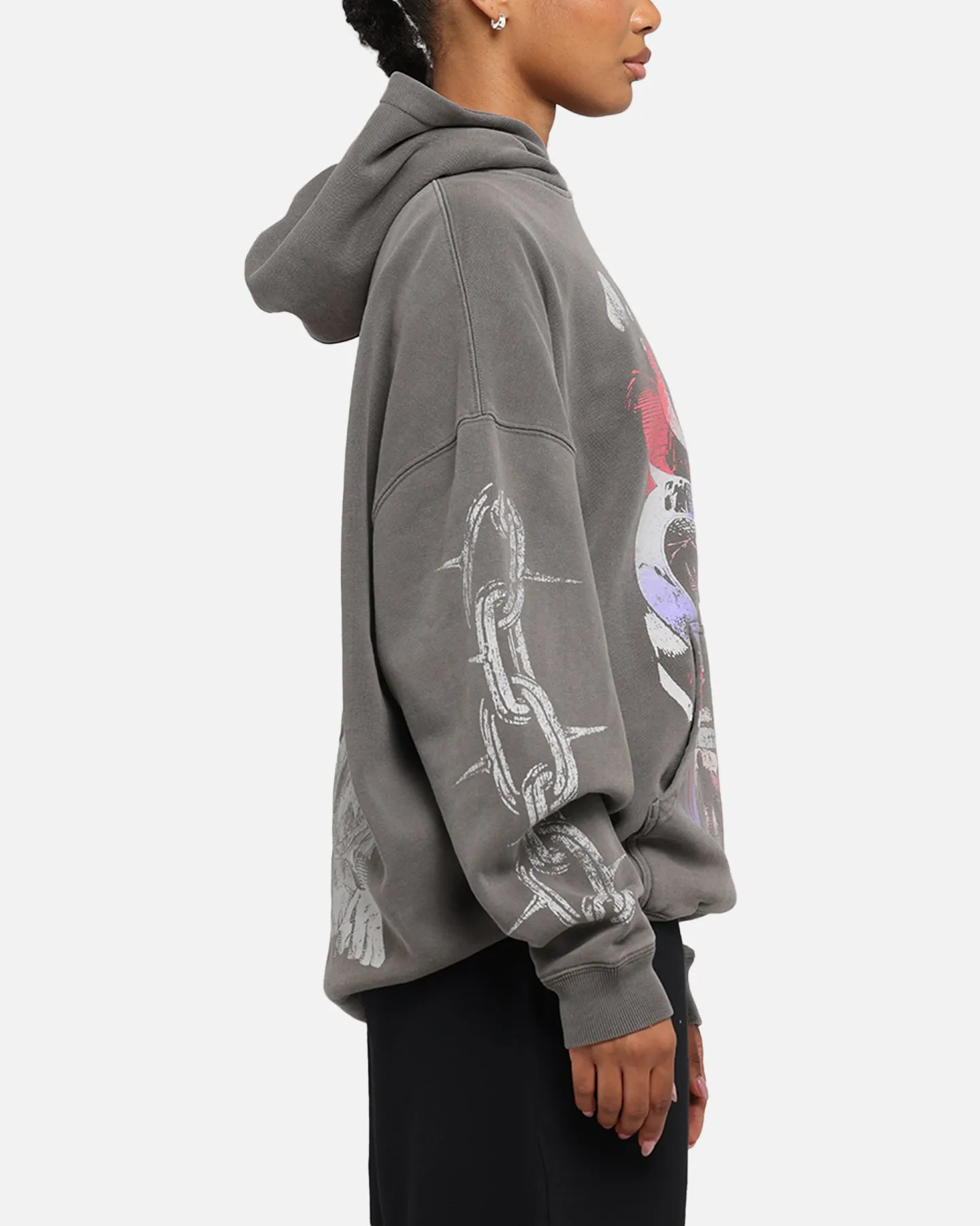 American Thrift Marvel X-Men Magneto Premium Hoodie Washed Charcoal sold by Culture Kings product image thumbnail 5