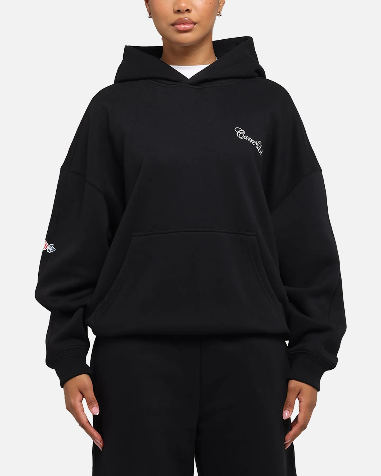 Carre Rosebud Oversized Hoodie Black sold by Culture Kings