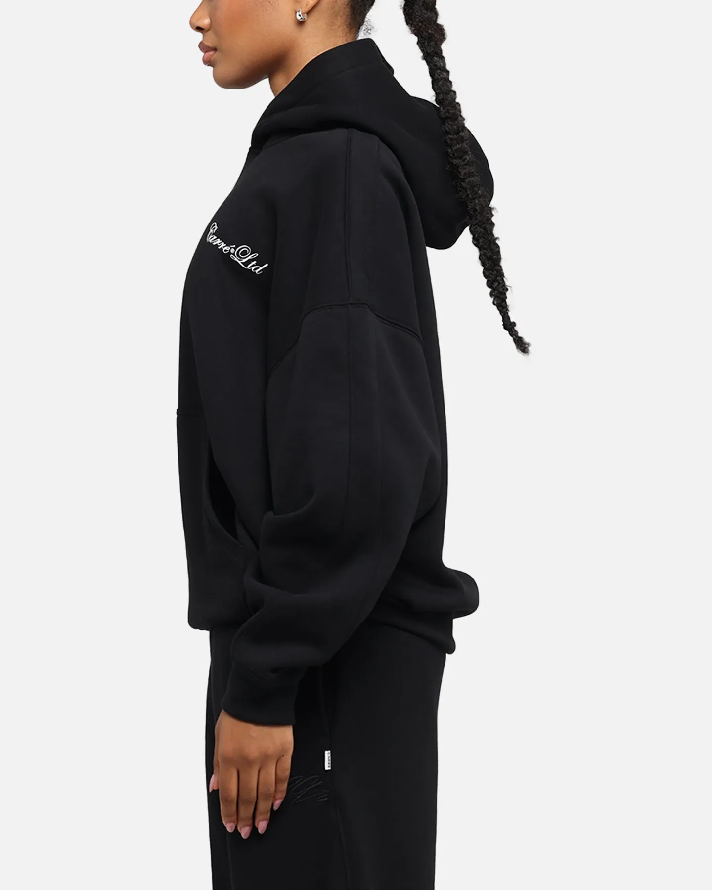 Carre Rosebud Oversized Hoodie Black sold by Culture Kings product image thumbnail 5