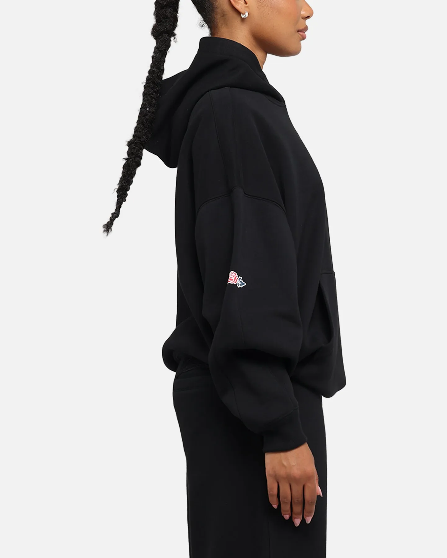 Carre Rosebud Oversized Hoodie Black sold by Culture Kings product image thumbnail 4