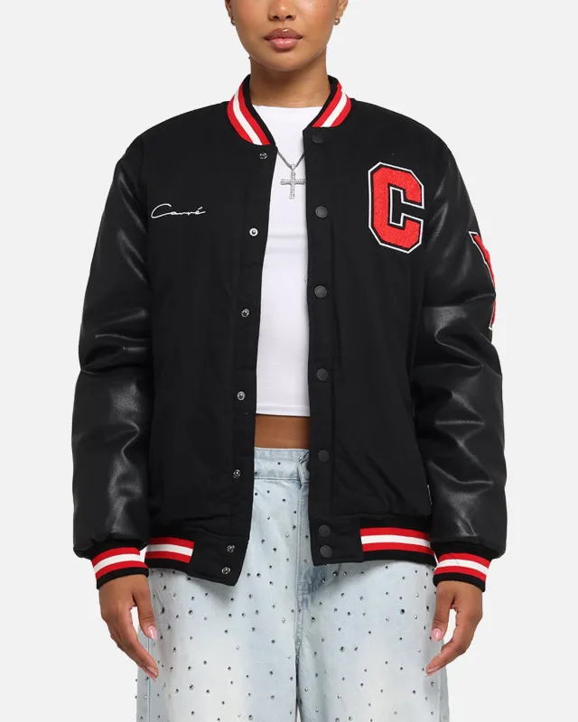 Carre MVP Varsity Jacket Black/Red sold by Culture Kings