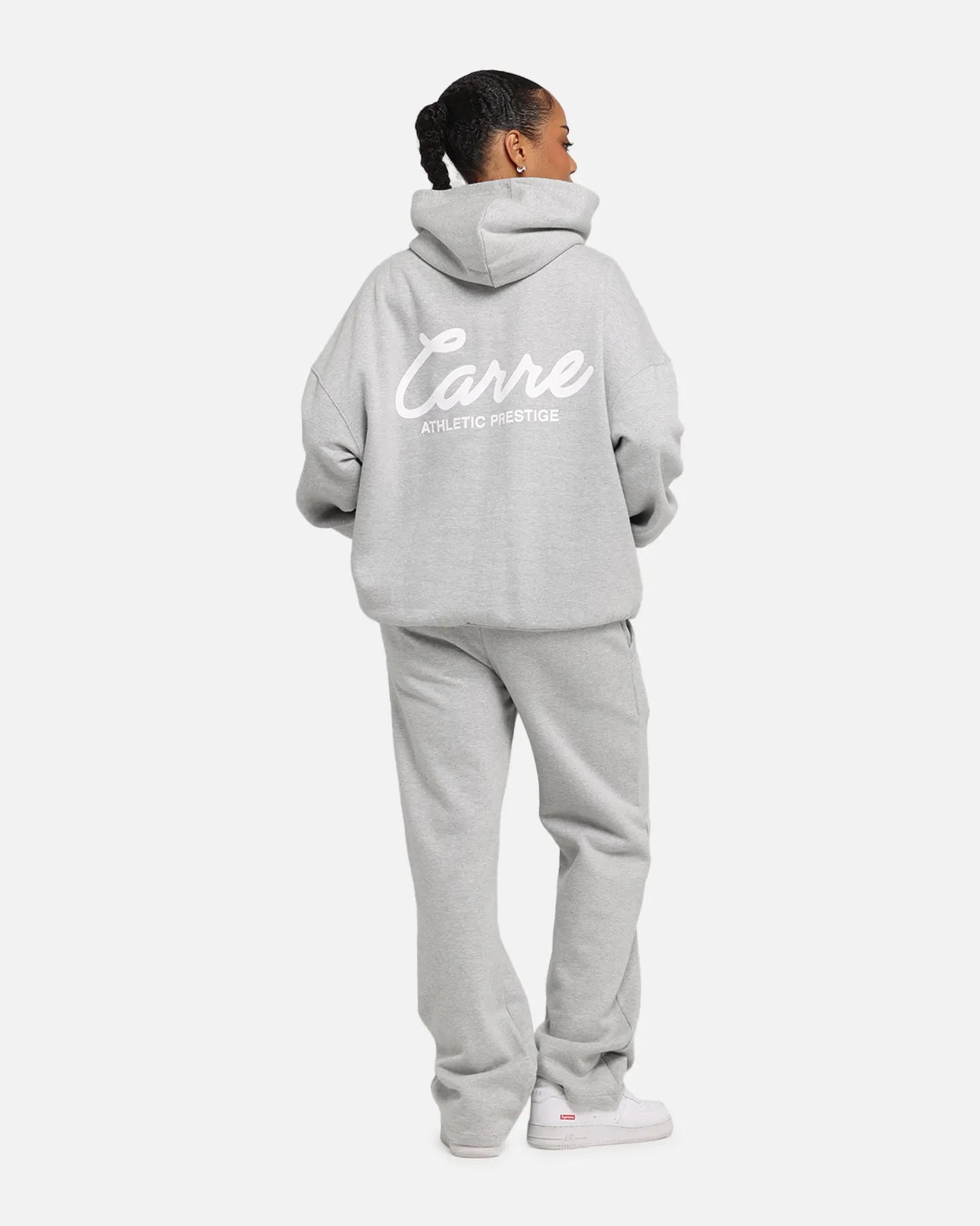 Carre Prestige Script Hoodie Grey Marle sold by Culture Kings product image thumbnail 3