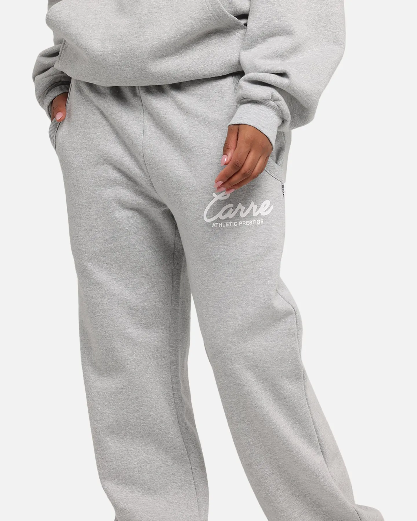 Carre Prestige Script Sweatpants Grey Marle sold by Culture Kings product image thumbnail 3
