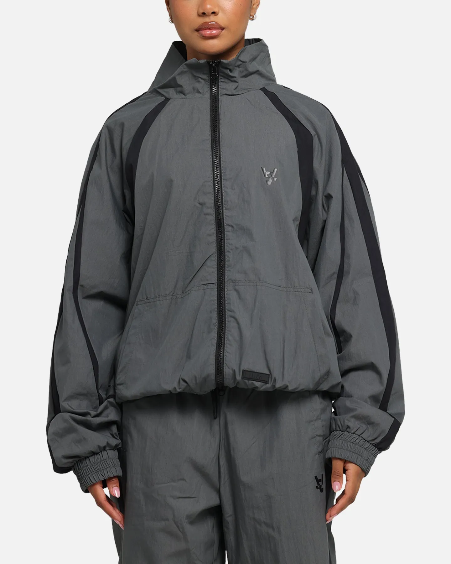 The Anti Order Acolyte Windbreaker Jacket Grey/Black sold by Culture Kings
