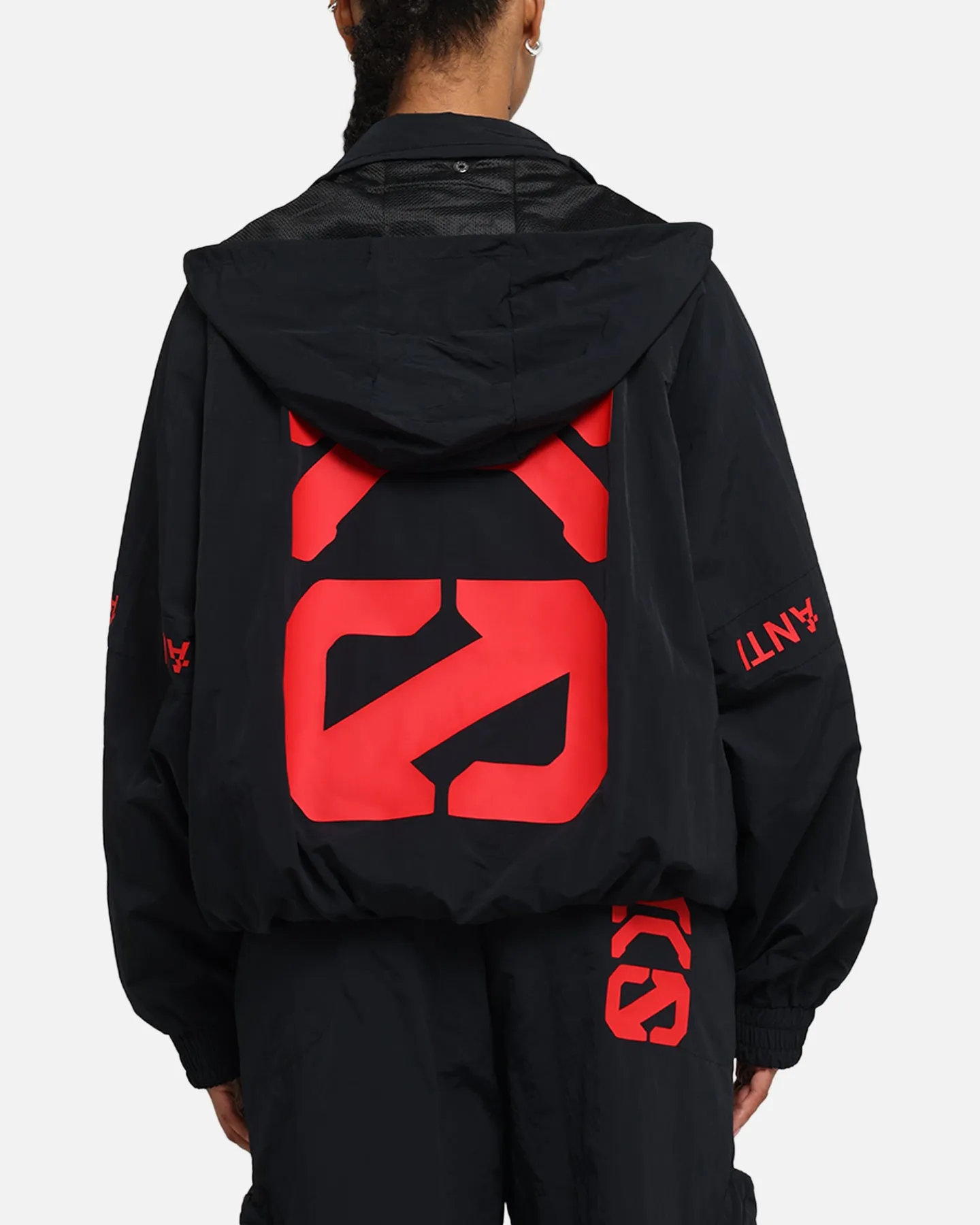 The Anti Order Faction Technical Windbreaker Jacket Black/Red sold by Culture Kings product image thumbnail 2