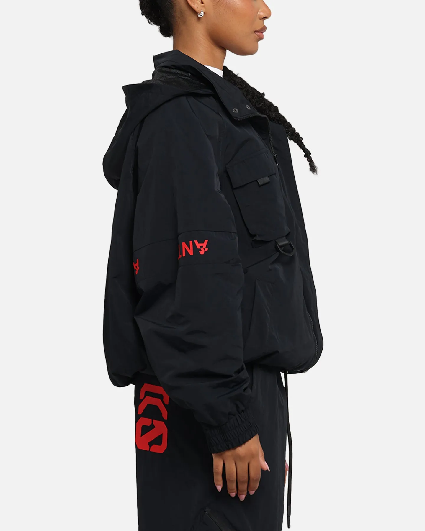 The Anti Order Faction Technical Windbreaker Jacket Black/Red sold by Culture Kings product image thumbnail 5