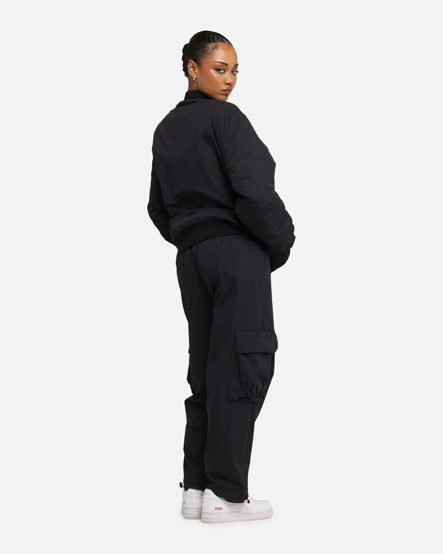 The Anti Order Anti Essential Oversized Bomber Jacket Black sold by Culture Kings product image thumbnail 4