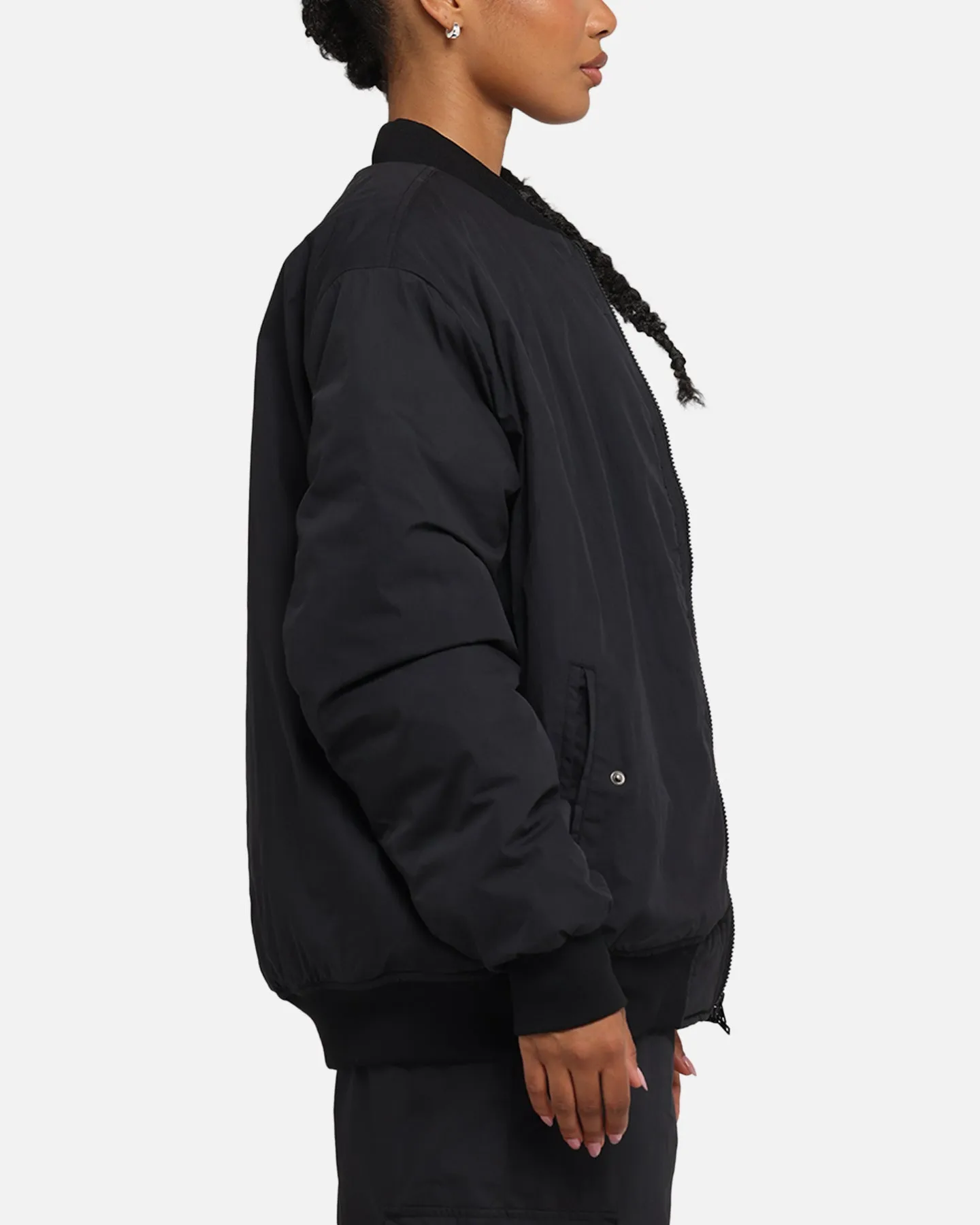 The Anti Order Anti Essential Oversized Bomber Jacket Black sold by Culture Kings product image thumbnail 5