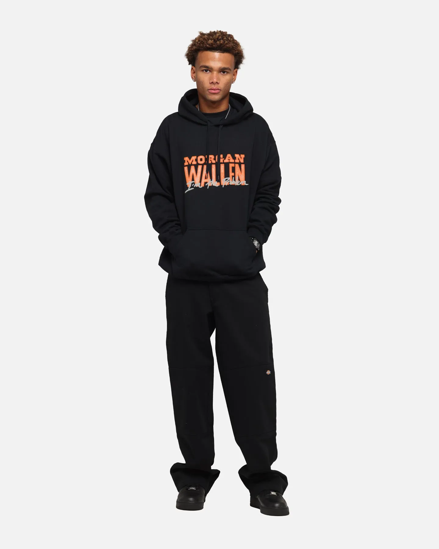 Morgan Wallen Morgan Tennessee Hoodie Washed Black sold by Culture Kings product image thumbnail 4