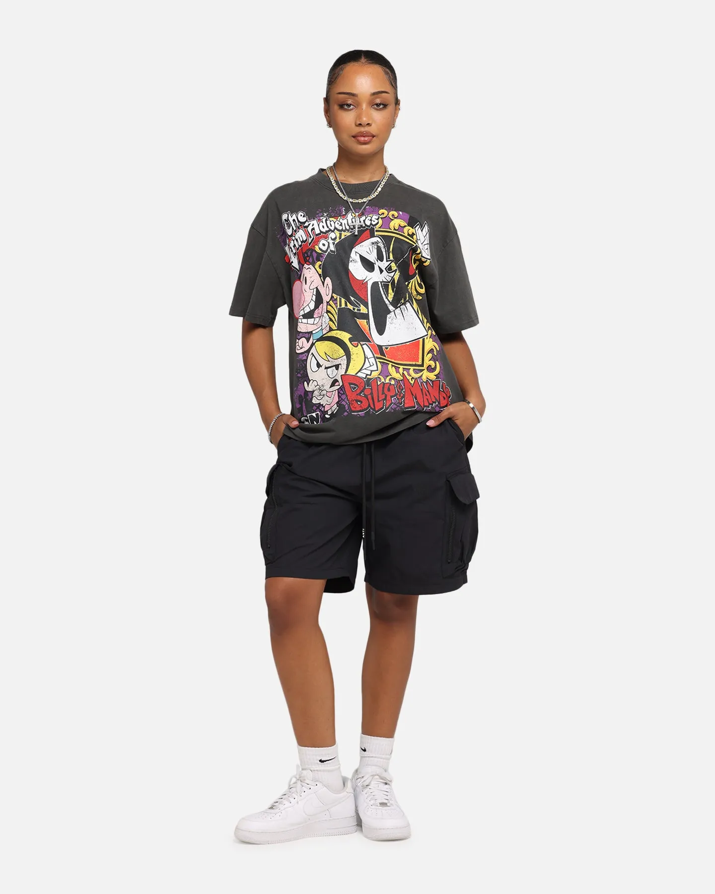 American Thrift X Cartoon Network Grim Adventures Heavy T-Shirt Black Wash sold by Culture Kings product image thumbnail 3