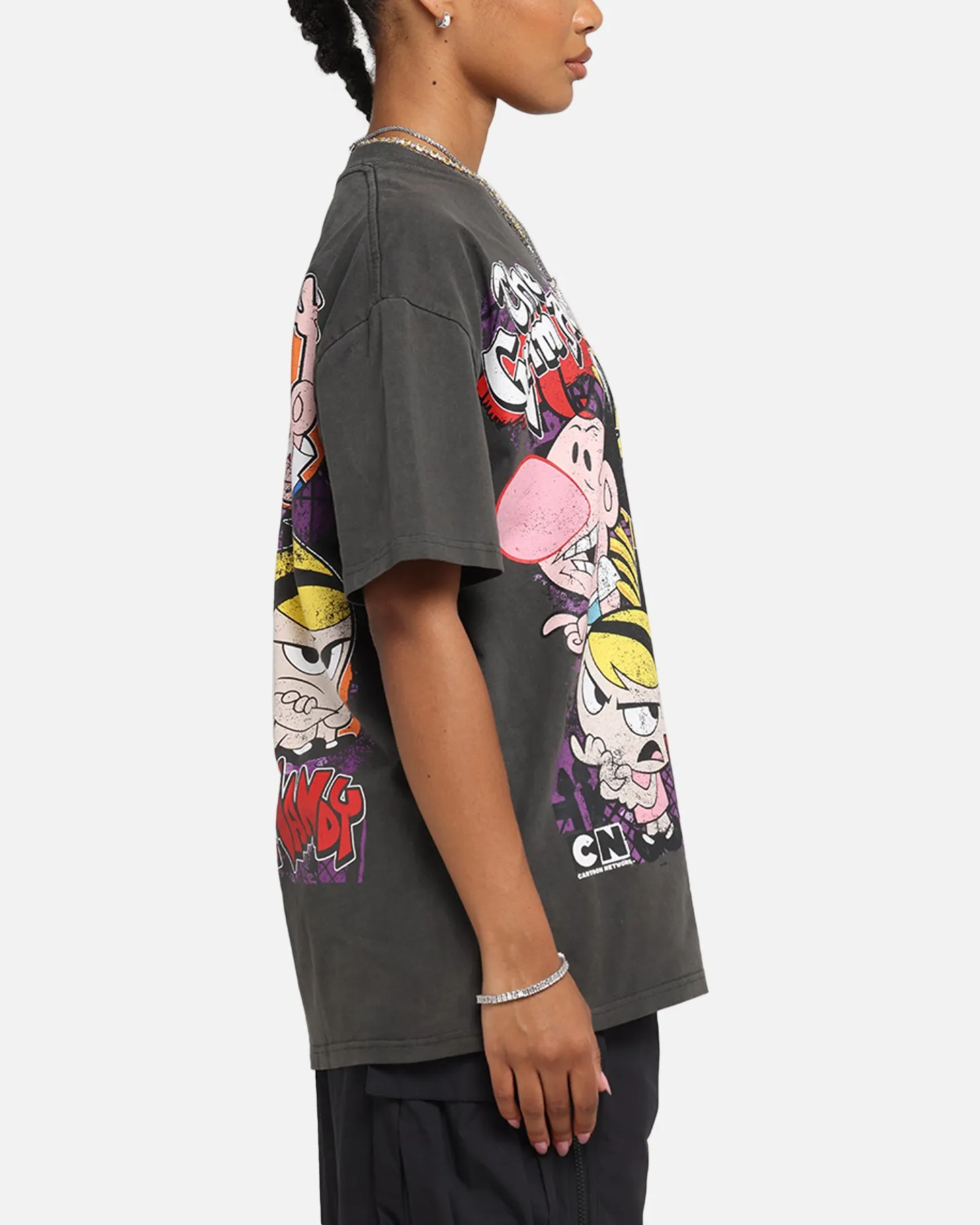 American Thrift X Cartoon Network Grim Adventures Heavy T-Shirt Black Wash sold by Culture Kings product image thumbnail 5