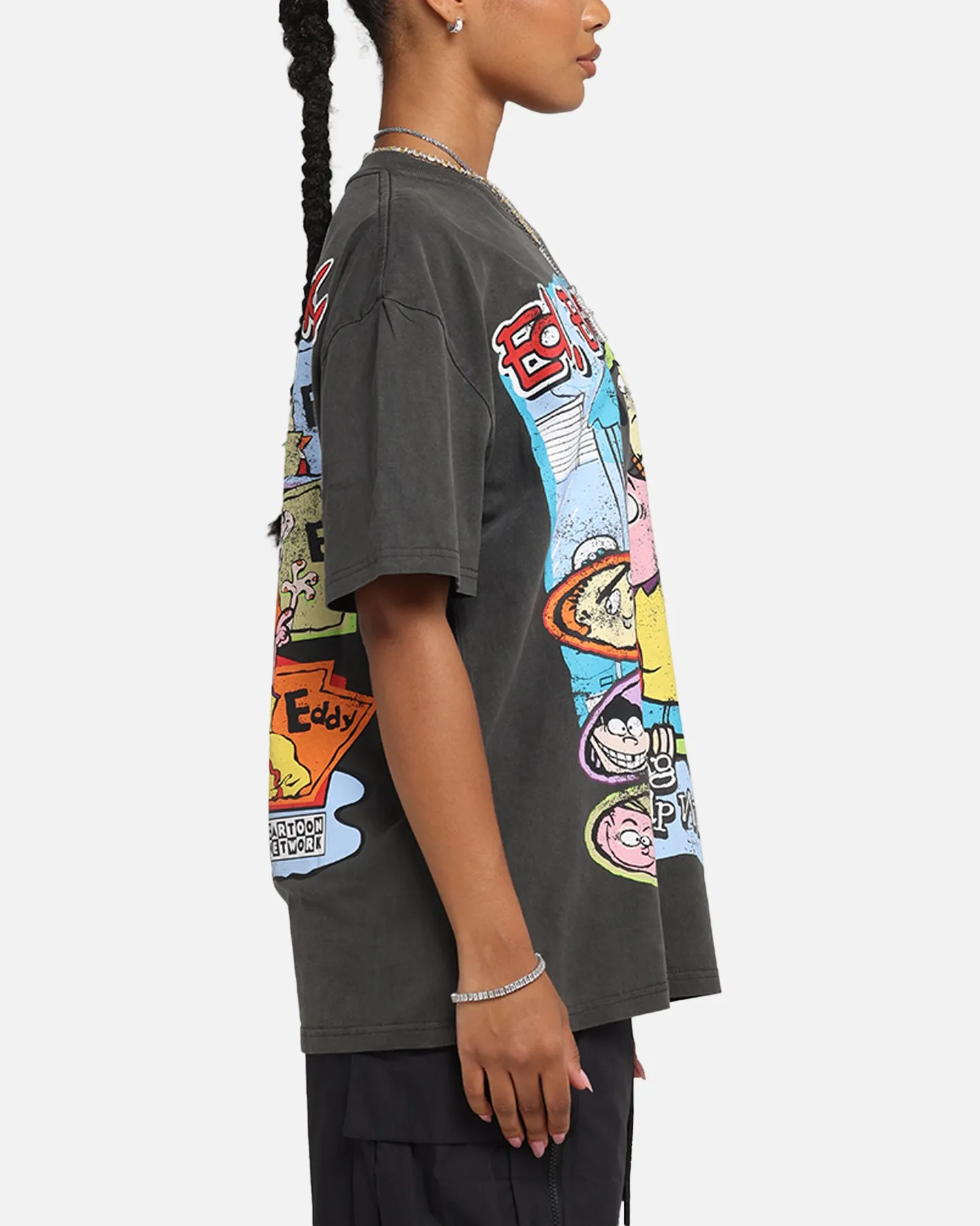 American Thrift X Cartoon Network Ed Edd N Eddy Heavy T-Shirt Black Wash sold by Culture Kings product image thumbnail 5