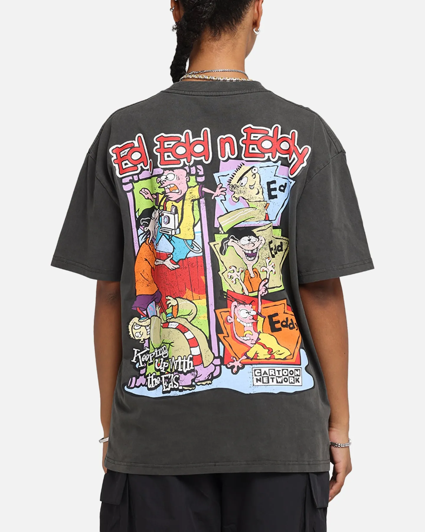 American Thrift X Cartoon Network Ed Edd N Eddy Heavy T-Shirt Black Wash sold by Culture Kings product image thumbnail 2
