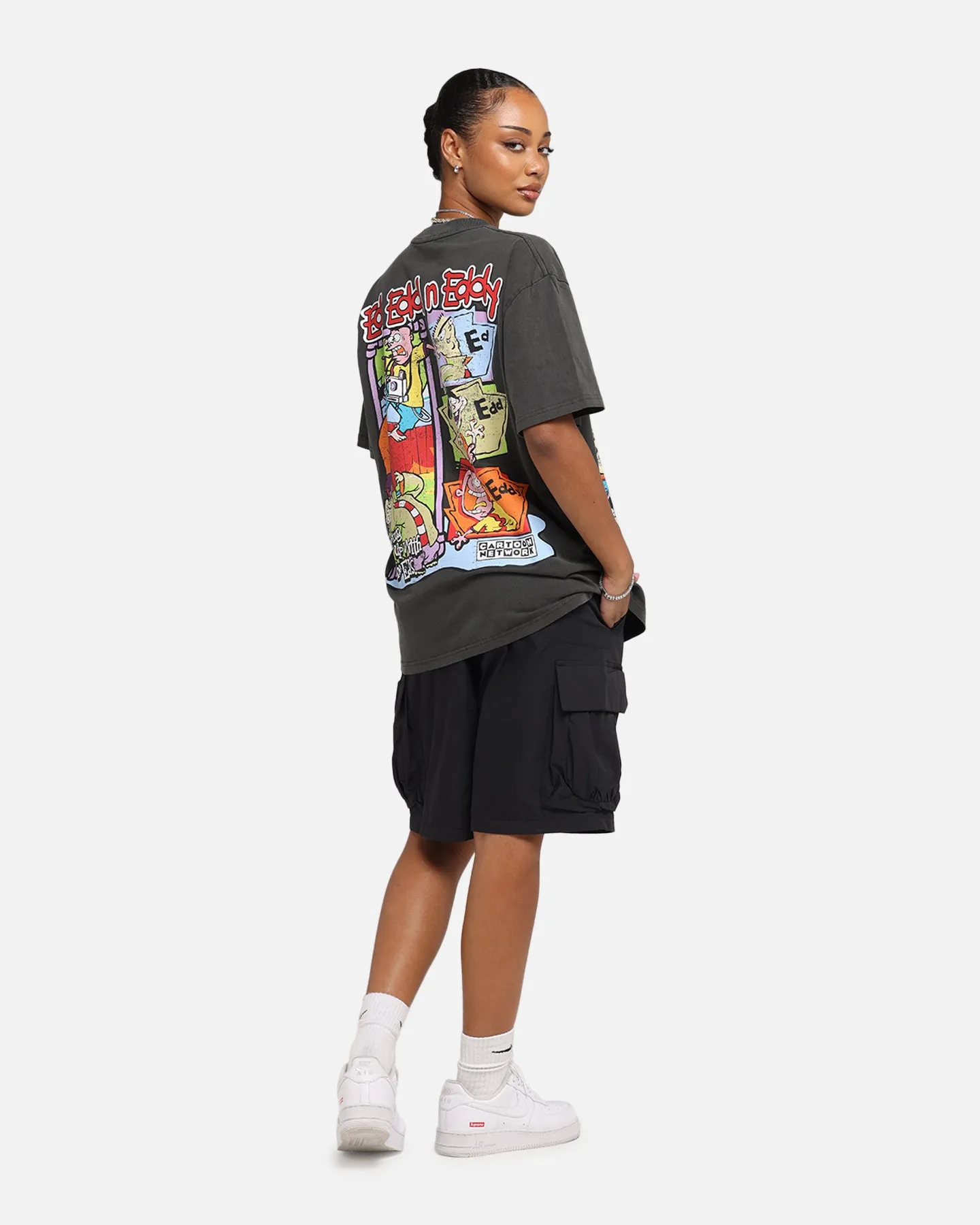 American Thrift X Cartoon Network Ed Edd N Eddy Heavy T-Shirt Black Wash sold by Culture Kings product image thumbnail 4