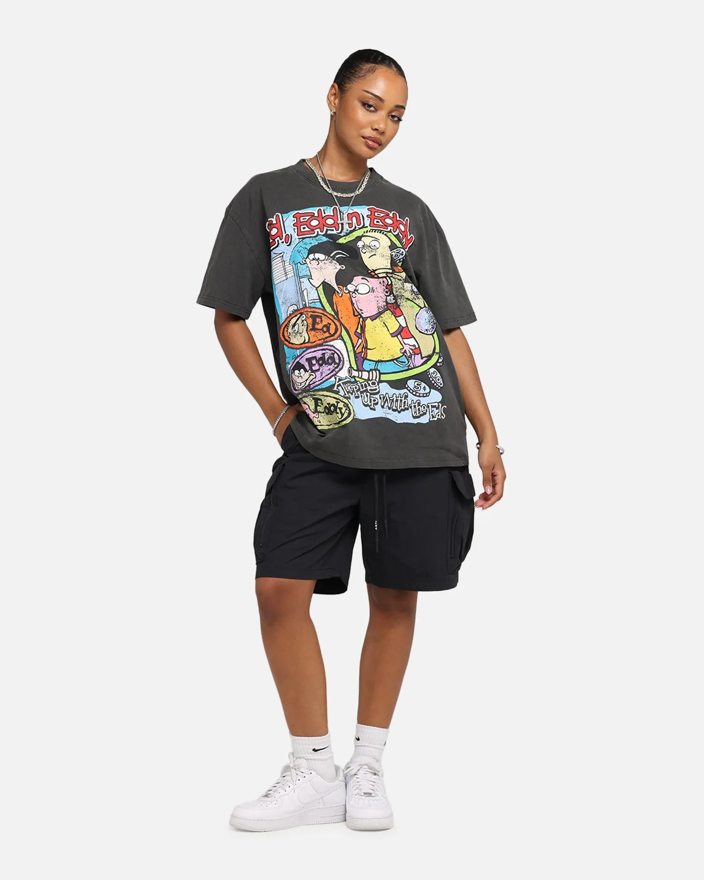 American Thrift X Cartoon Network Ed Edd N Eddy Heavy T-Shirt Black Wash sold by Culture Kings product image thumbnail 3