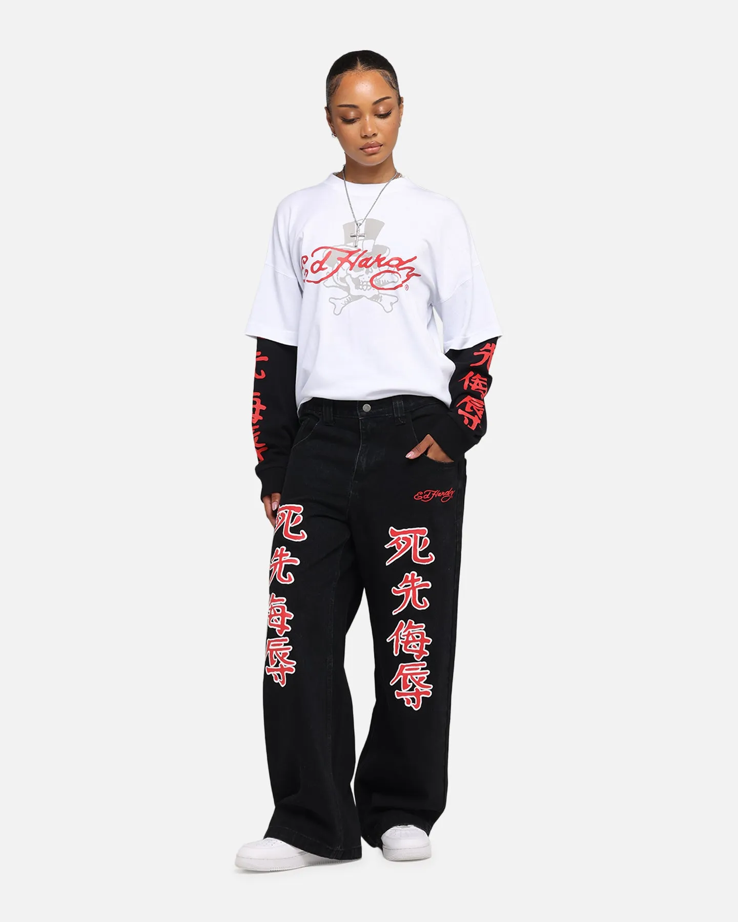 Ed Hardy Death Before Dishonour Jeans Black sold by Culture Kings product image thumbnail 2