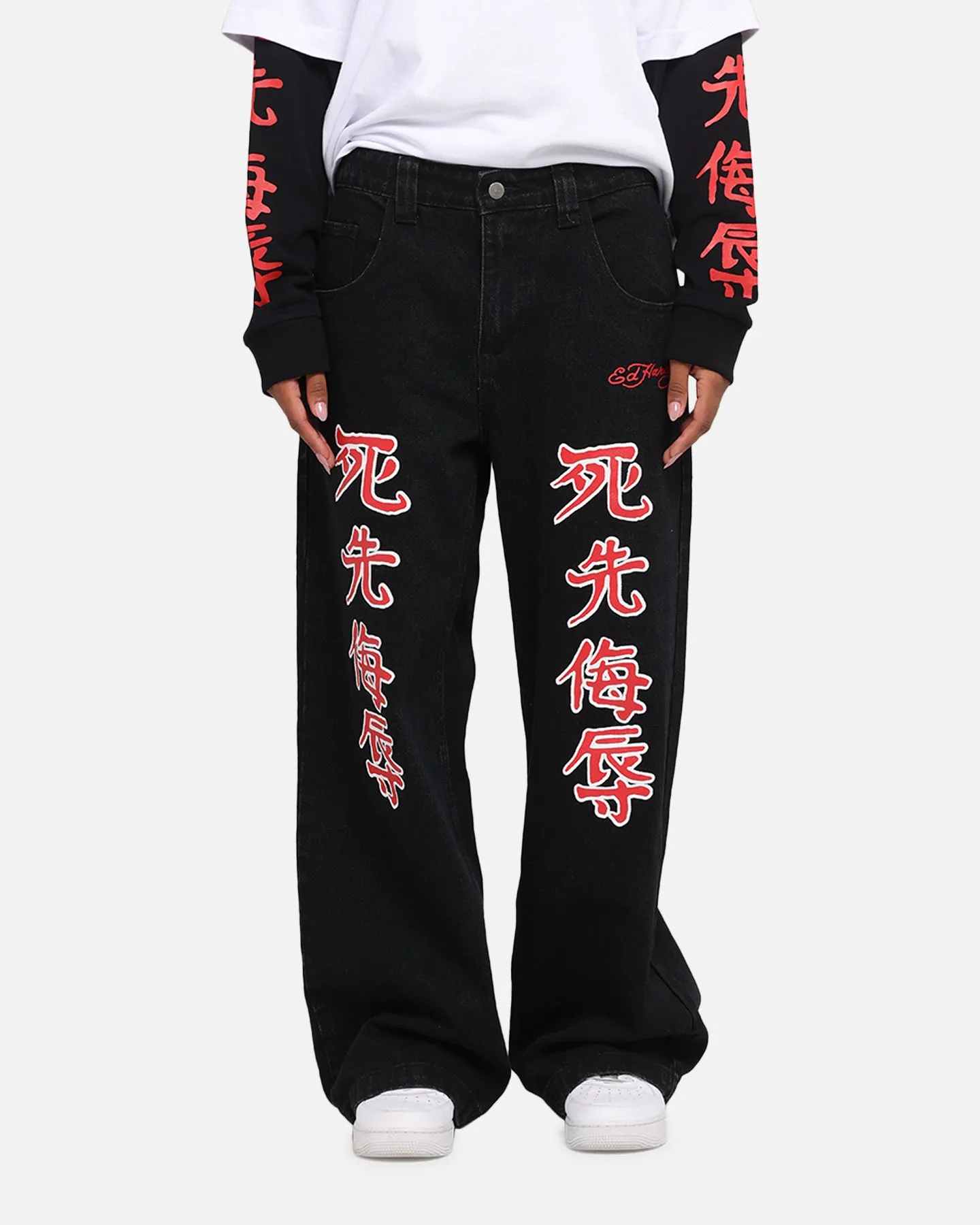 Ed Hardy Death Before Dishonour Jeans Black sold by Culture Kings product image thumbnail 5