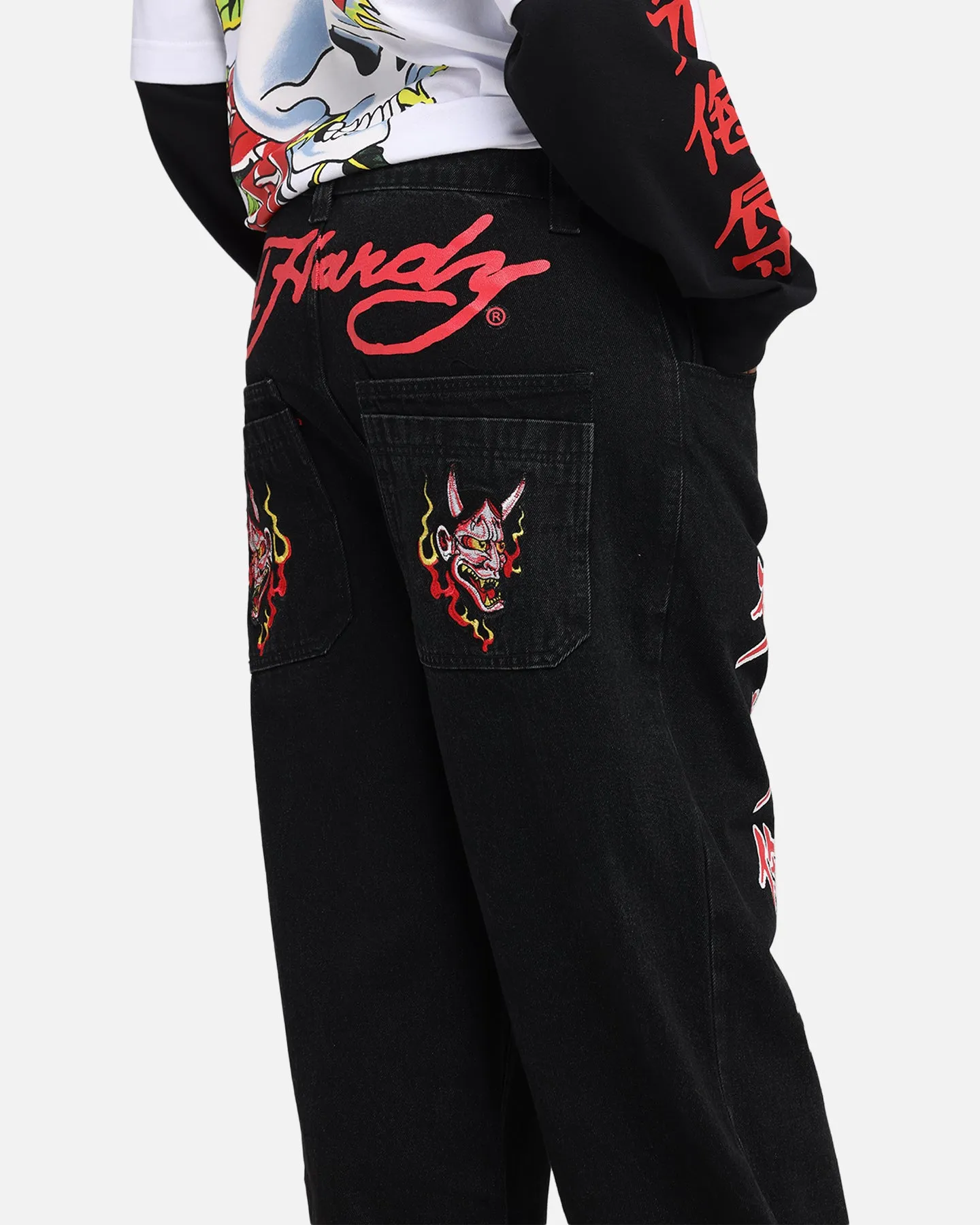 Ed Hardy Death Before Dishonour Jeans Black sold by Culture Kings product image thumbnail 4
