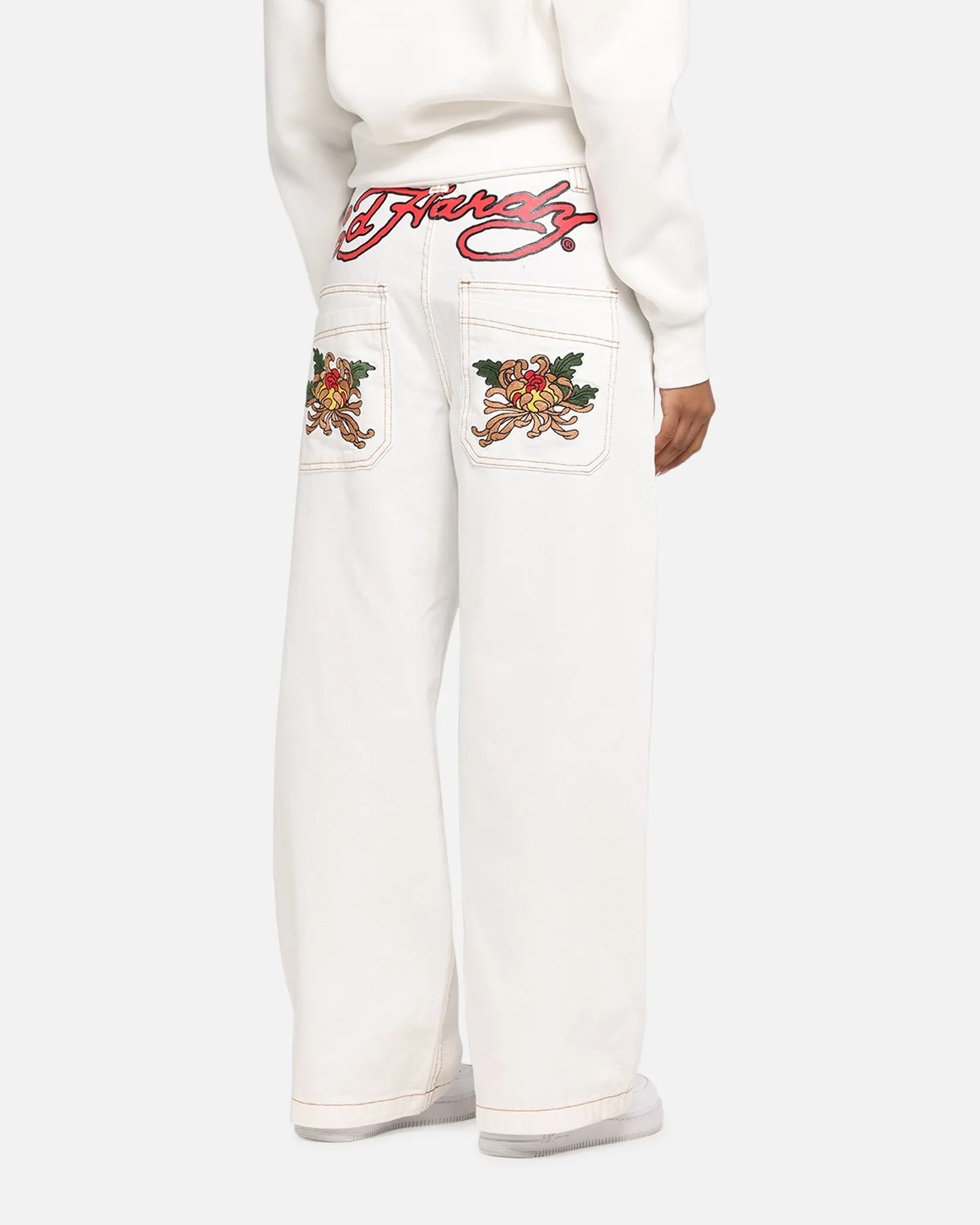 Ed Hardy Death Before Dishonour Jeans Off White sold by Culture Kings product image thumbnail 5