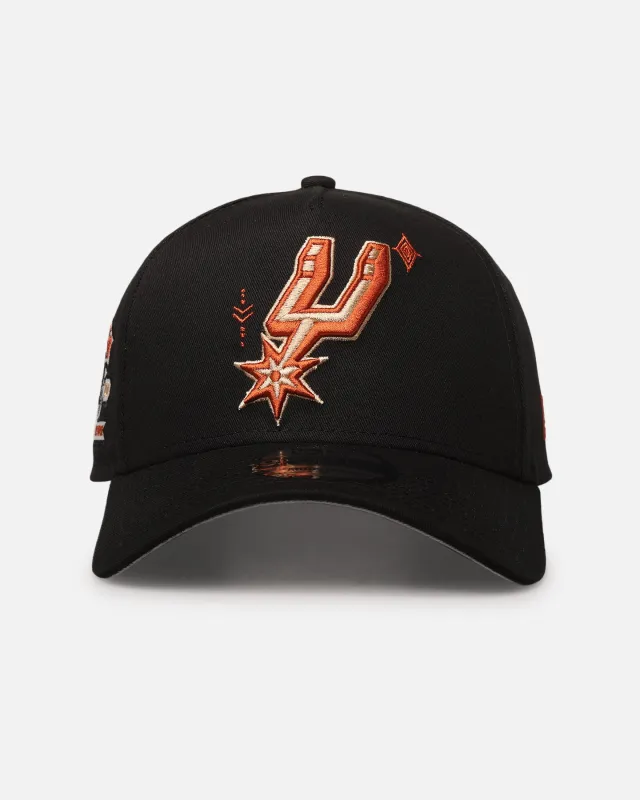 New Era San Antonio Spurs 'Sunset Trails 2.0' 9FORTY A-Frame Snapback Black sold by Culture Kings