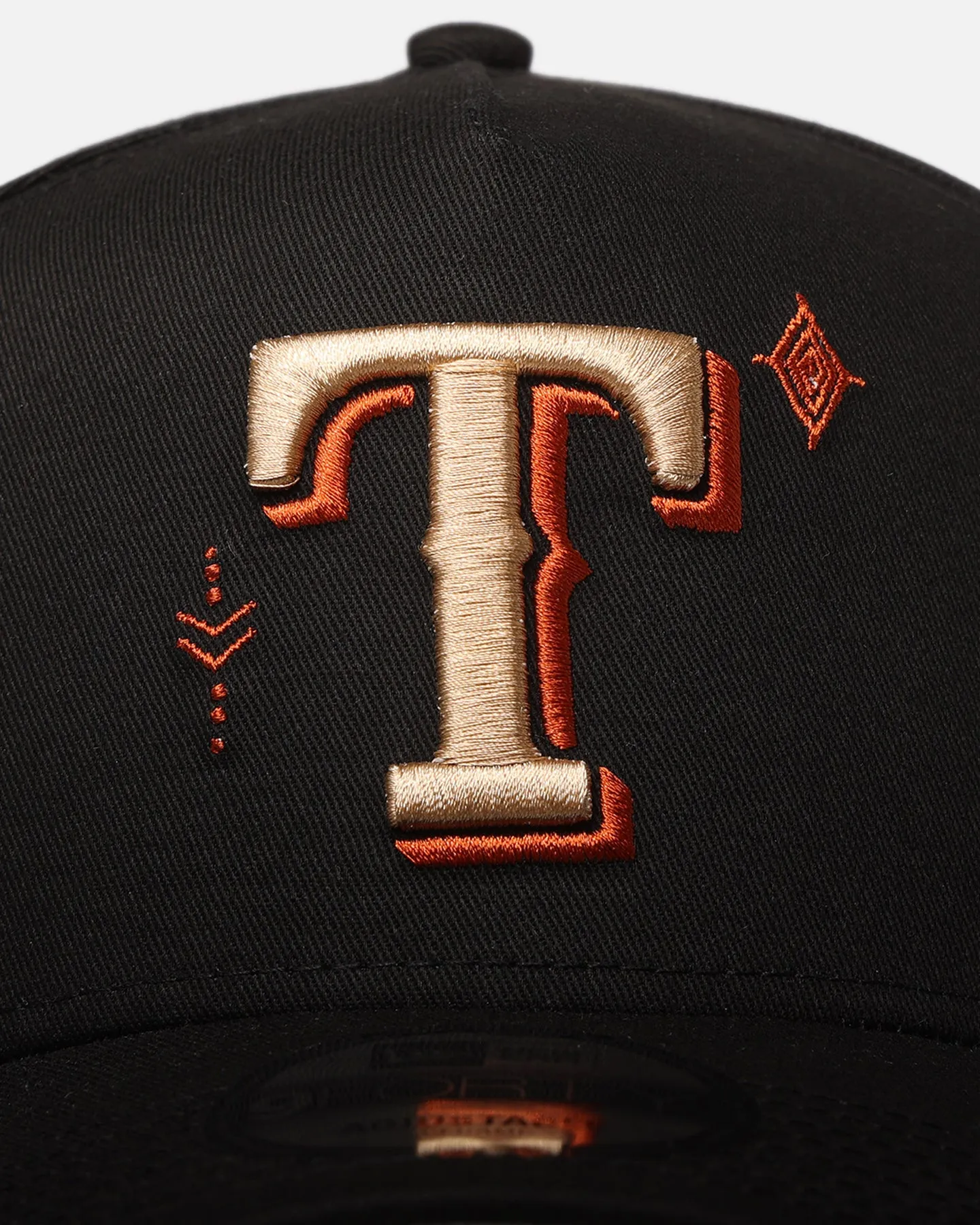 New Era Texas Rangers 'Sunset Trails 2.0' 9FORTY A-Frame Snapback Black sold by Culture Kings product image thumbnail 5