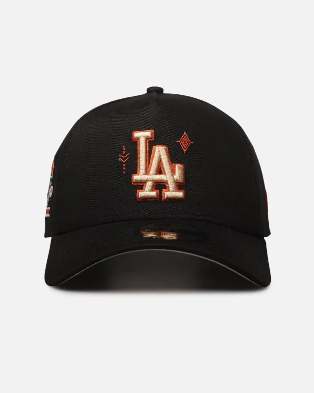 New Era Los Angeles Dodgers 'Sunset Trails 2.0' 9FORTY A-Frame Snapback Black sold by Culture Kings