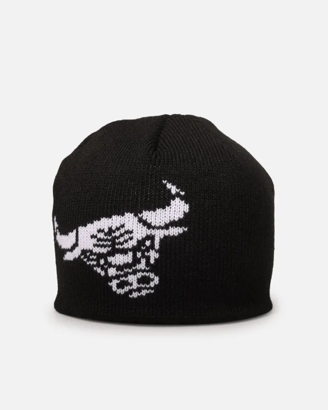 New Era Chicago Bulls Knitted Skully Beanie Orange sold by Culture Kings