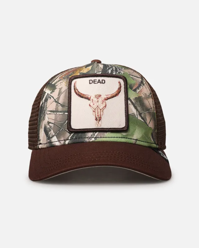 Goorin Bros Six Feet Under Trucker Snapback Real Tree Camo sold by Culture Kings
