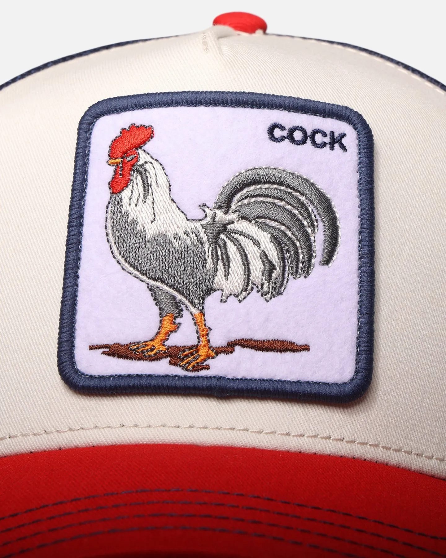 Goorin Bros Team Rooster Trucker Snapback White/Red sold by Culture Kings product image thumbnail 5