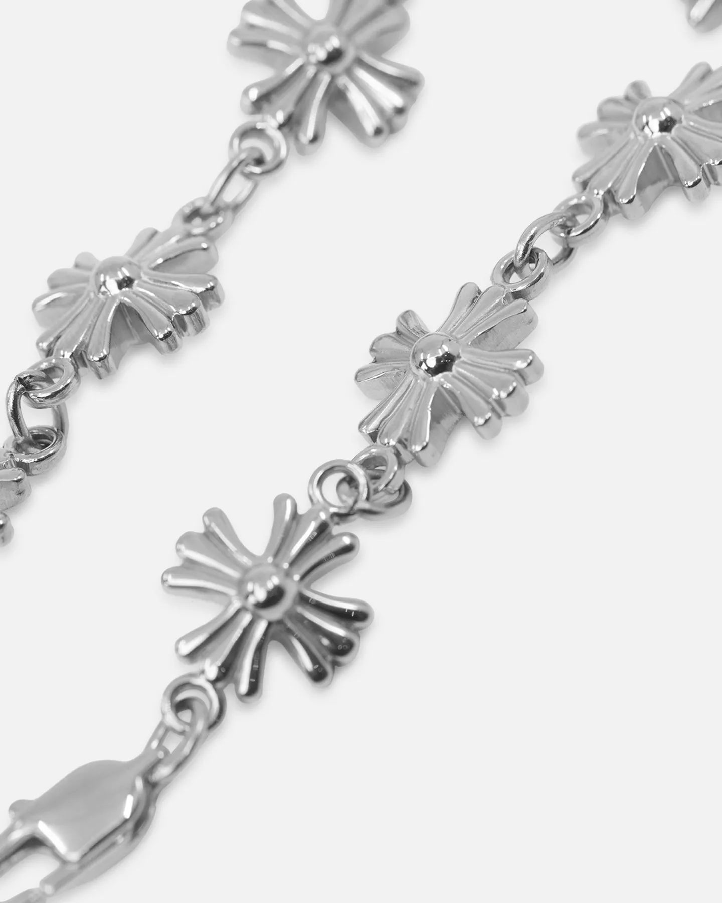 Saint Morta Chrome Cross Bracelet White Gold sold by Culture Kings product image thumbnail 4