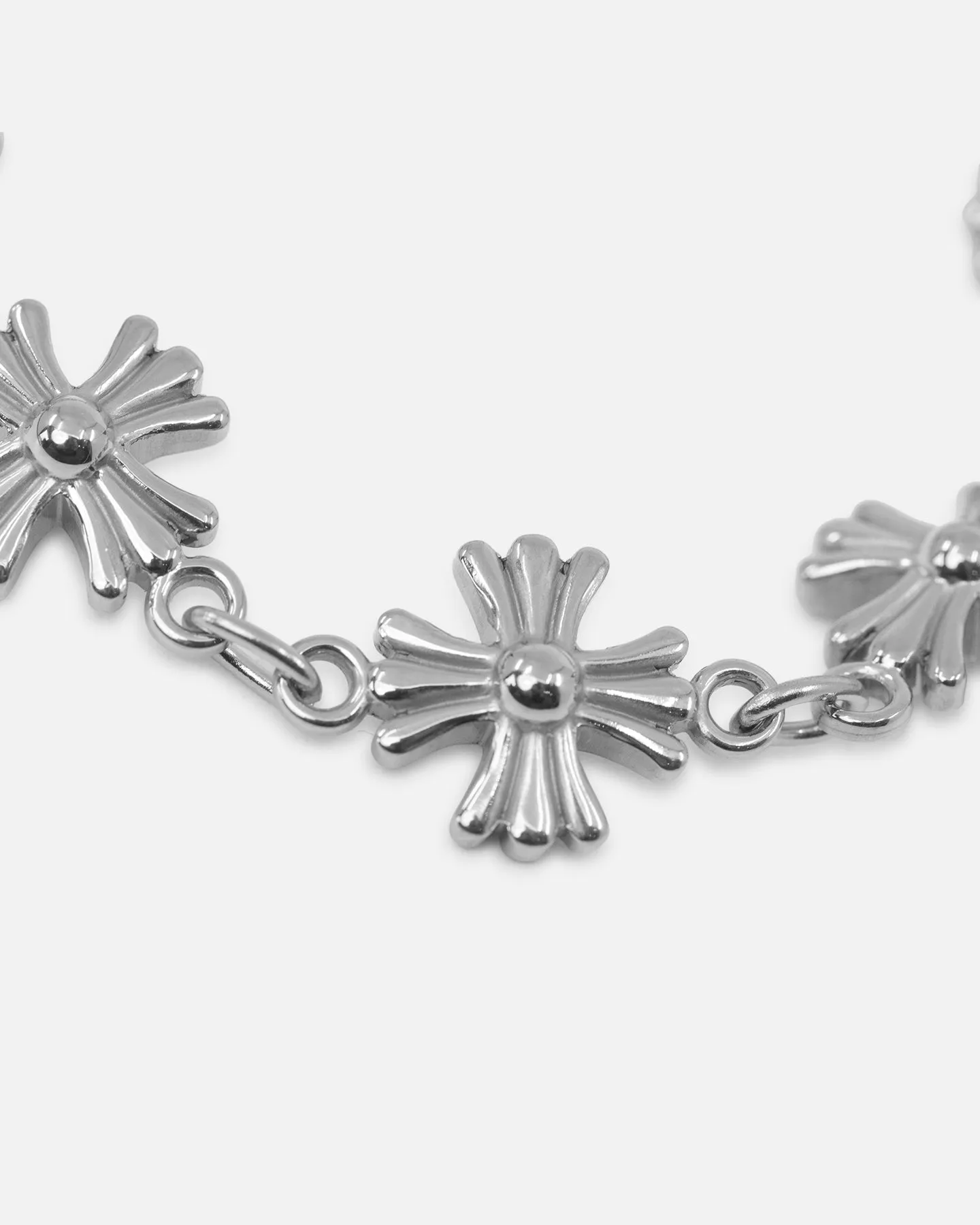 Saint Morta Chrome Cross Bracelet White Gold sold by Culture Kings product image thumbnail 2