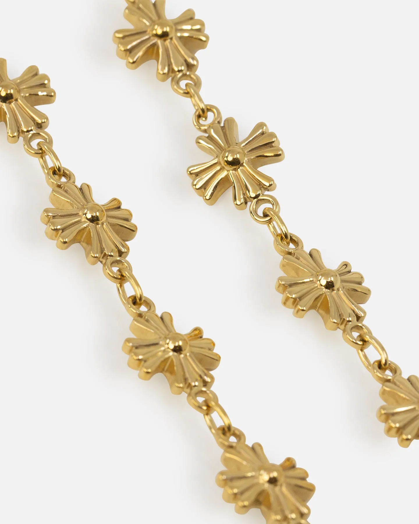 Saint Morta Chrome Cross Chain Necklace Gold sold by Culture Kings product image thumbnail 5