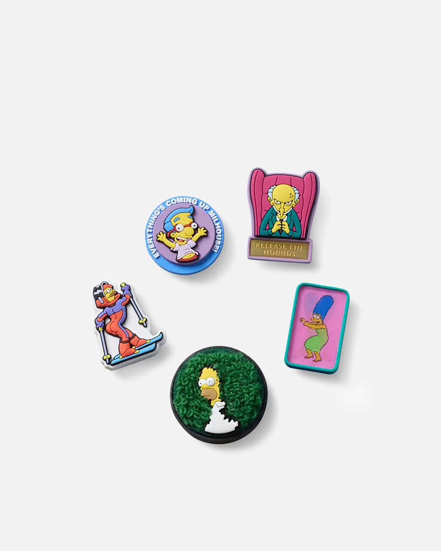 Crocs The Simpsons Meme Jibbitz™ Charms 5 Pack Multi sold by Culture Kings product image thumbnail 2
