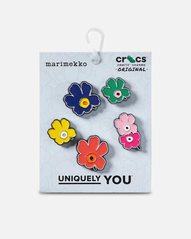 Crocs Marimekko Jibbitz™ Charms 5 Pack Multi sold by Culture Kings
