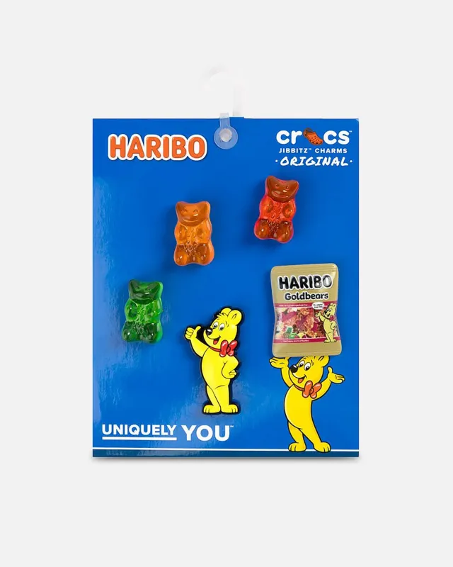 Crocs Haribo Jibbitz™ Charms 5 Pack Multi sold by Culture Kings