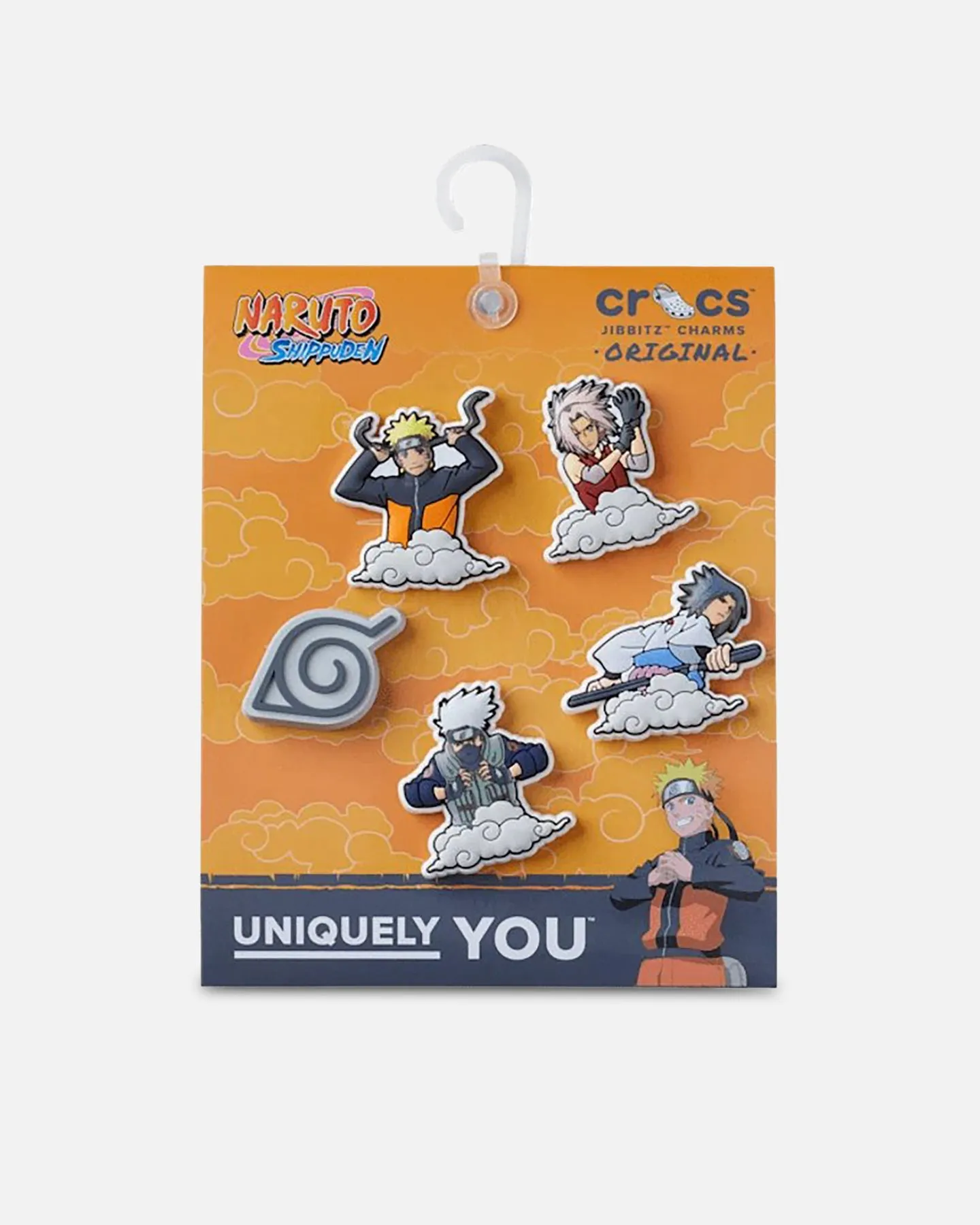 Crocs Naruto Uzumaki Jibbitz™ Charms 5 Pack Multi sold by Culture Kings