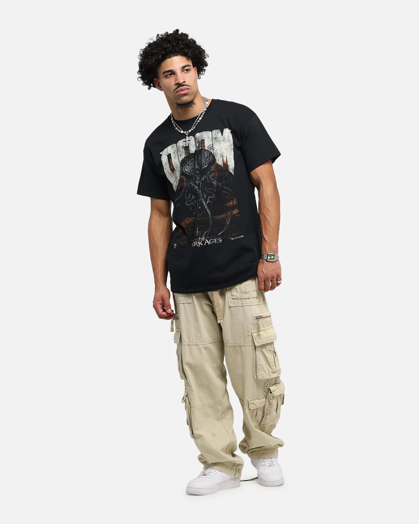 73Studio X Doom Cacodemon Metal T-Shirt Black sold by Culture Kings product image thumbnail 2
