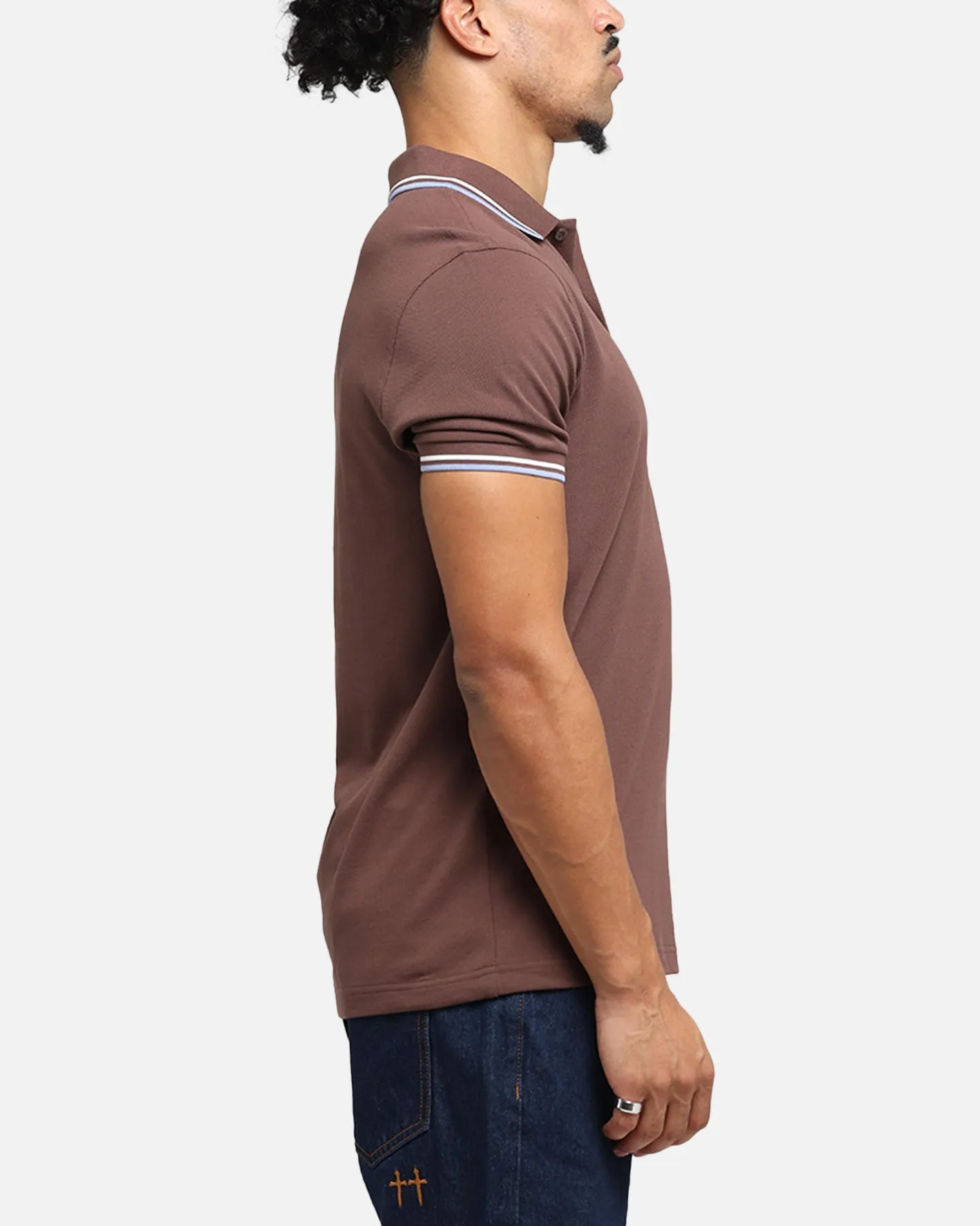 Fred Perry Twin Tipped Polo Shirt Brick sold by Culture Kings product image thumbnail 4