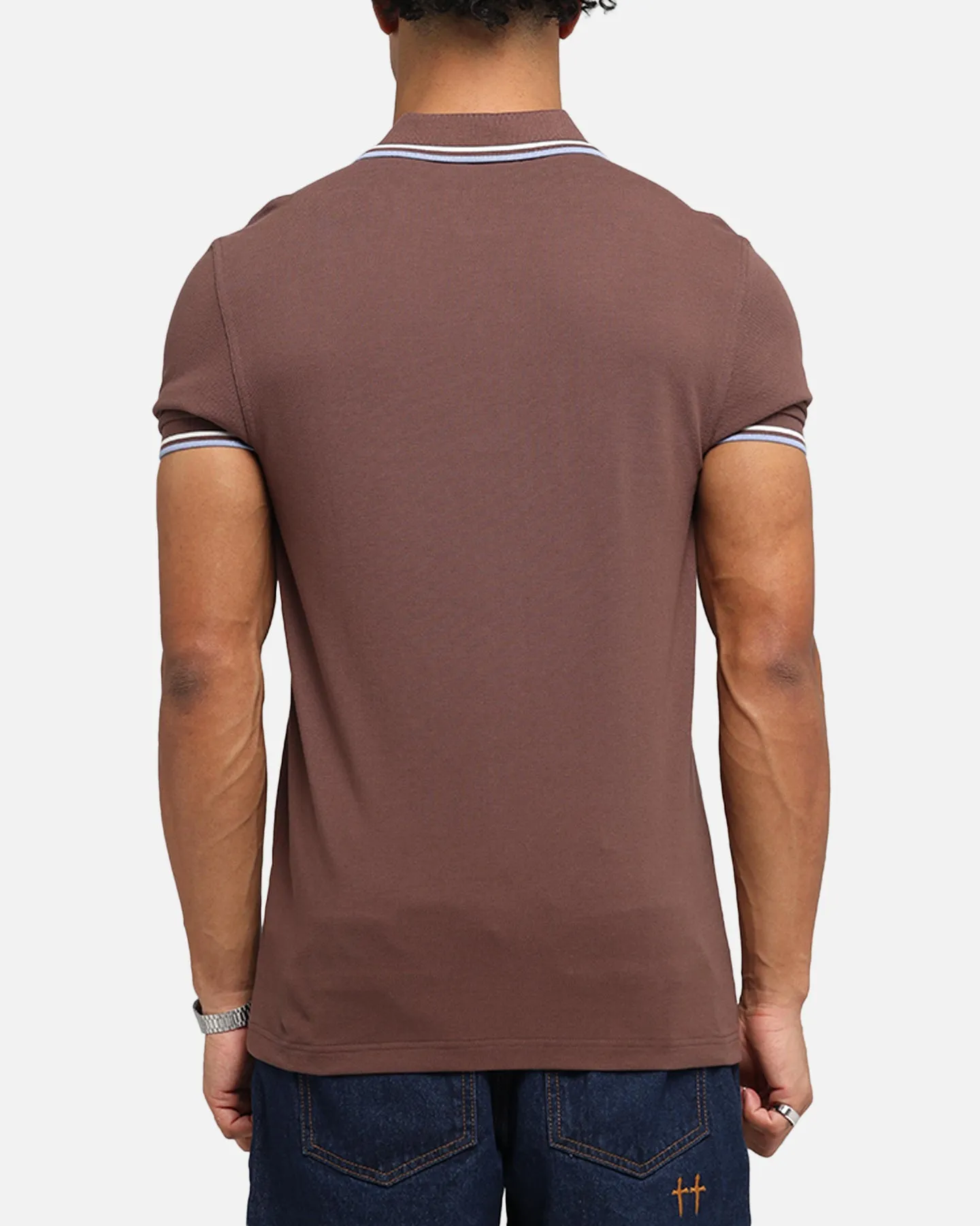 Fred Perry Twin Tipped Polo Shirt Brick sold by Culture Kings product image thumbnail 3