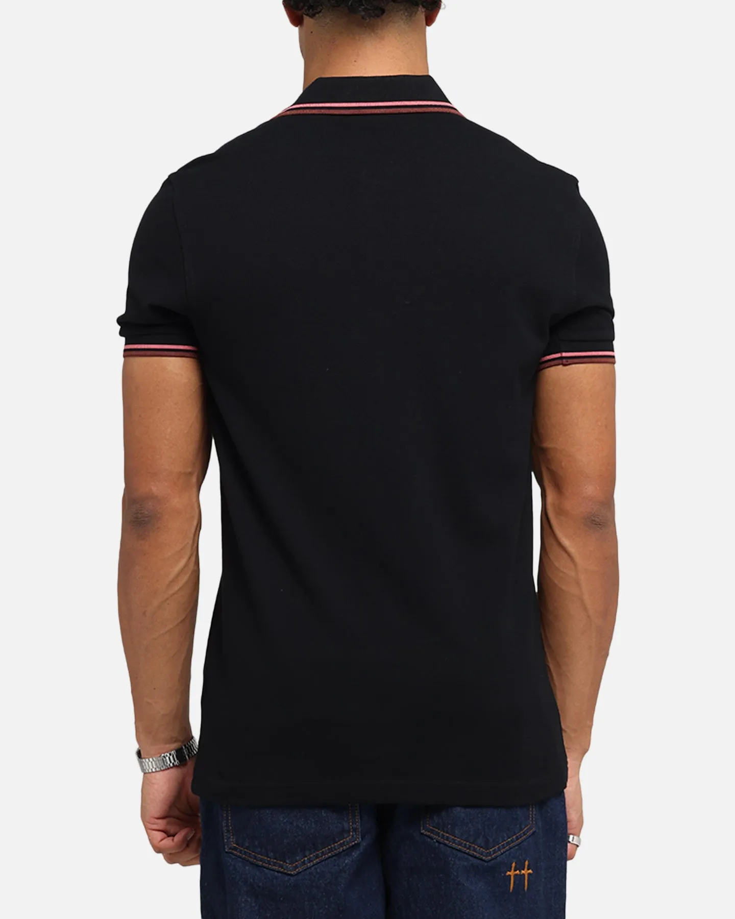 Fred Perry Twin Tipped Polo Shirt Black sold by Culture Kings product image thumbnail 3